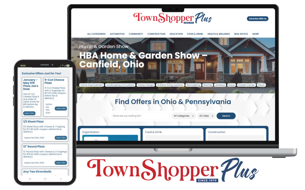 Find local coupons and offers in Youngtown - Warren Ohio with Town Shopper Plus