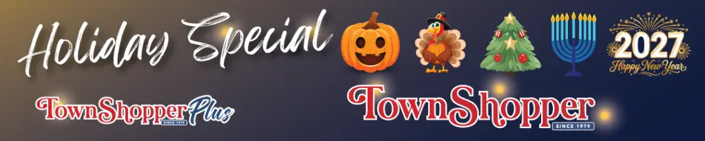 Town Shopper holiday 2026 promotion - Advertise your business in Youngstown Ohio